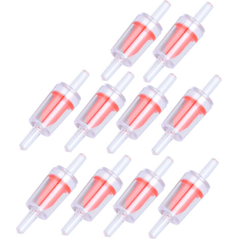 10 Pièces Clapet Anti-Retour 4mm en PP pour Pompe à Air Aquarium, Valve Unidirectionnelle pour Système Aquatique