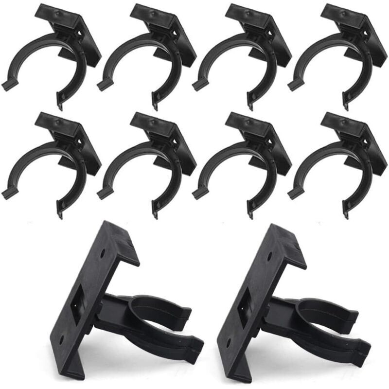10 Pièces Clips de Plinthe de Cuisine , Clips de Fixation de Plinthe de Cuisine,Clip de Panneau de Bain , pour armoires de Cuisine , Pieds de
