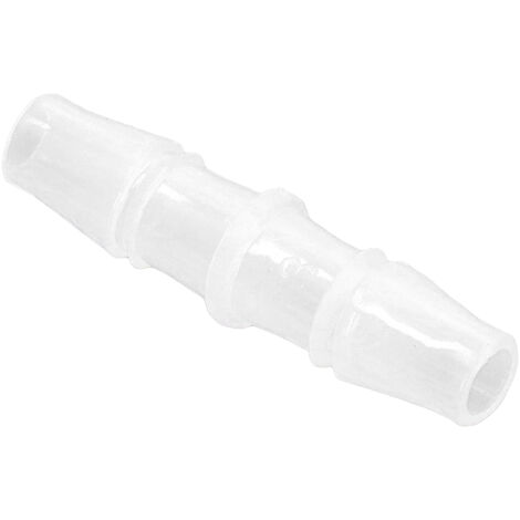 10 Pièces Connecteur Droit PP pour Tuyau - Kit de Raccordement 4.8mm