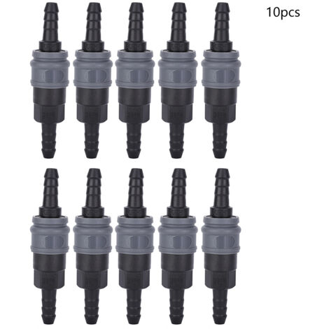10 Pièces Connecteur Rapide Pneumatique Type C Auto-blocage pour Tuyau Air 8mm 10mm 12mm