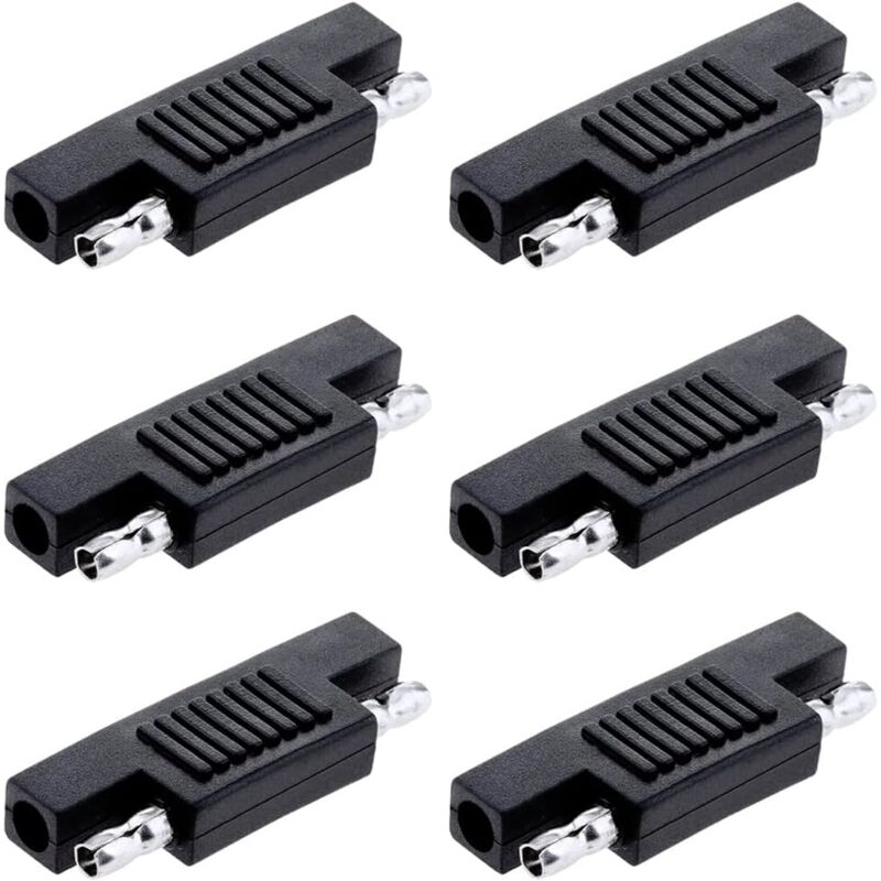 10 Pièces Connecteurs d'adaptateur de polarité inversée Solaire SAE pour câble d'extension à déconnexion Rapide SAE à SAE, Chargeur de Batterie de