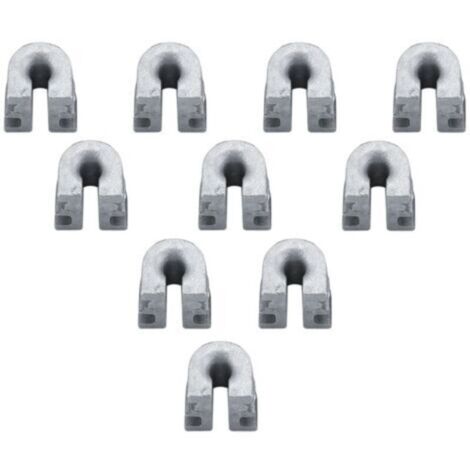 10 Pièces Connecteurs de Tondeuse Universels Compatible avec Modèles 4002 713 8300 8301 -