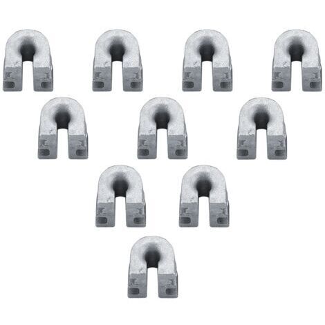 10 Pièces Connecteurs de Tondeuse Universels Compatible avec Modèles 4002 713 8300 8301 -