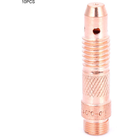 10 pièces corps de pince en cuivre 10N28-32 pour torche de soudage TIG et argon (10N30)