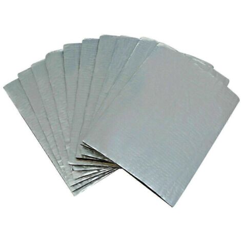 10 pièces de 5mm mat anti-bruit auto, isolant thermique et phonique, insonorisation efficace pour voiture.