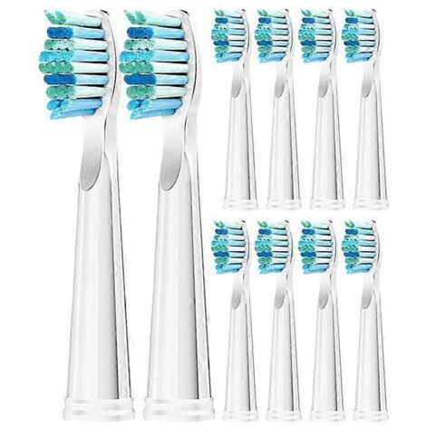 10 pièces de rechange pour brosse à dents électrique FW-507/ B--