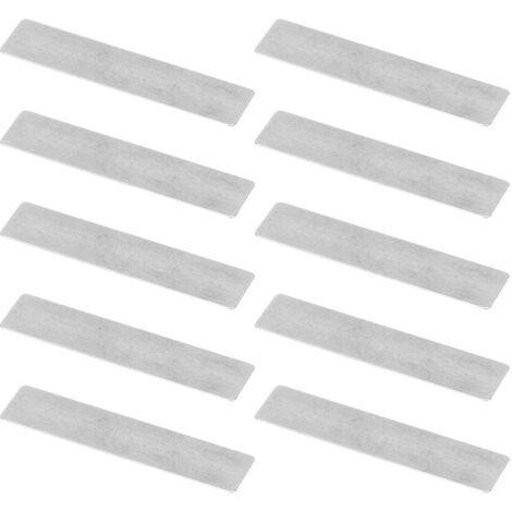 10 pièces de soupapes pour compresseur d'air, en fonte rectangulaire, accessoires de pompe pour cylindre de 51 mm