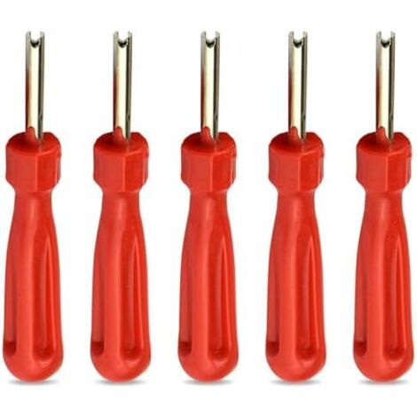 10 Pièces Démonte Obus De Valve Des Pneus Voiture, Extracteur Pneu Demonte Valve, Pneus, Pour Voiture Moto Vélo -