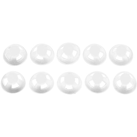 10 Pièces Dômes pour Aides Auditives, Embouts en Silicone Doux Lavables et Respirants, Anti-Statiques, 12mm, pour une Confort Optimal