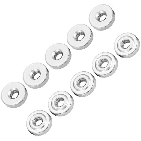 10 Pièces Écrous à Broche M4 M5 M6 M8 M10 avec Molette (M4)