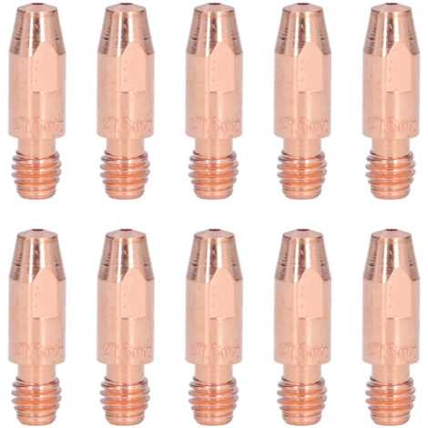 10 Pièces Embouts de Contact Cuivre 36KD1.6x30 Kit Accessoires Soudure