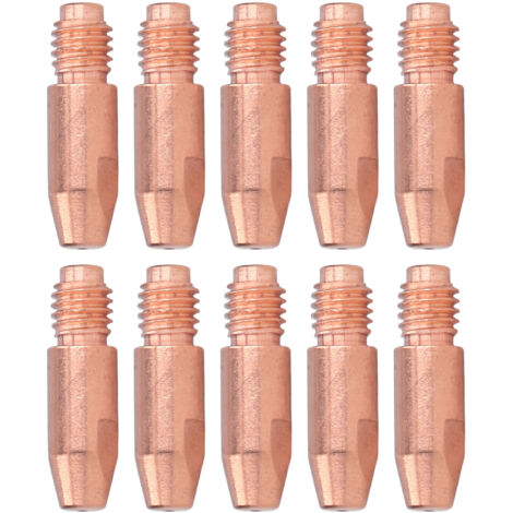 10 Pièces Embouts de Contact en Cuivre 36KD1.0 pour Soudure, Accessoires de Torche