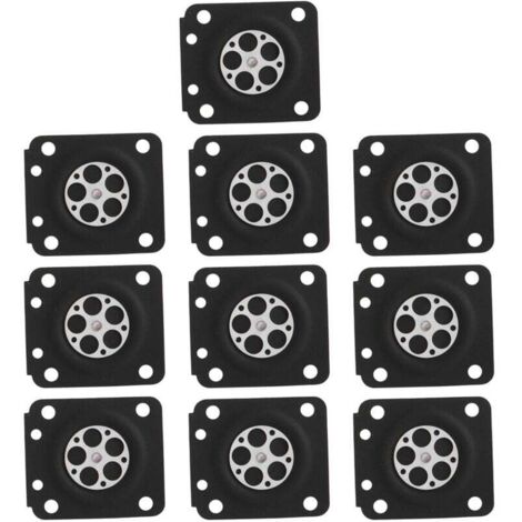 10 pièces/ensemble carburateur tronçonneuse carburateur diaphragme joint Kit accessoires pratiques adaptés pour ZAMA tronçonneuse MS210 MS230 MS2500