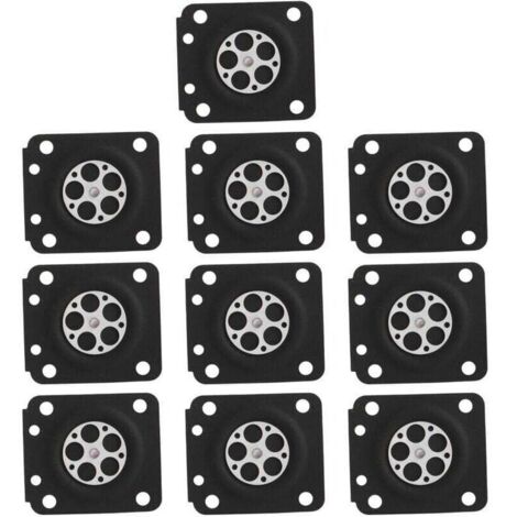 10 pièces/ensemble carburateur tronçonneuse carburateur diaphragme joint Kit accessoires pratiques adaptés pour ZAMA tronçonneuse MS210 MS230 MS2500