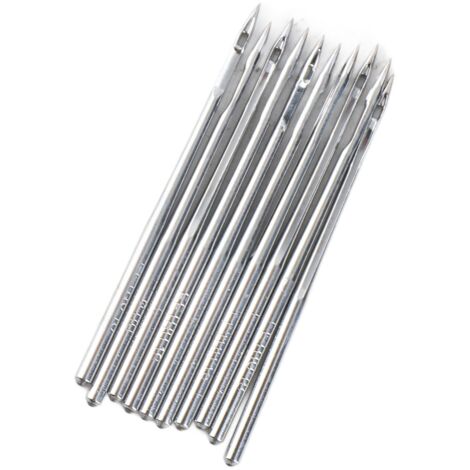 10 pièces/ensemble DBx1 6 types d'aiguilles métalliques pour machine à coudre industrielle, kit d'accessoires mixtes