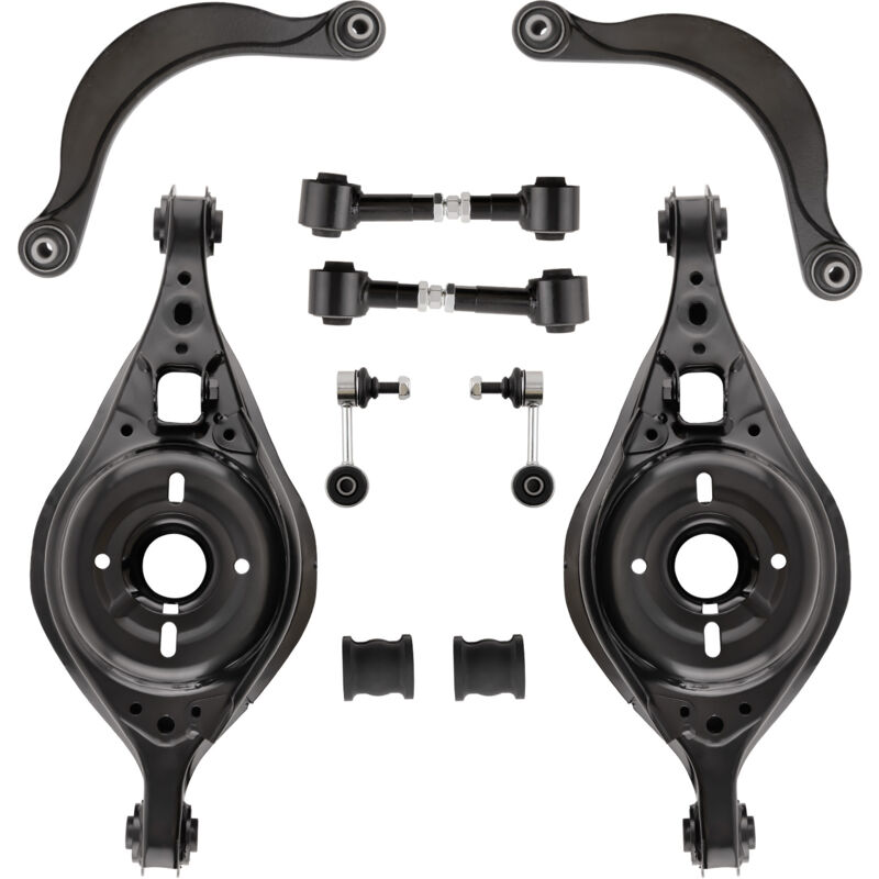 Maxpeedingrods - 10 pièces Ensemble de Bras de Suspension Essieu Arrière l&r for Mazda 6 gg gy