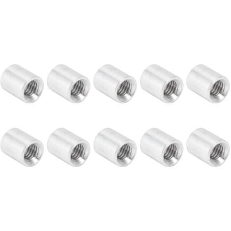 10 Pièces Entretoises Filetées en Aluminium M4x0.7mm, Longueur 8mm, pour Montage Électronique et Composants