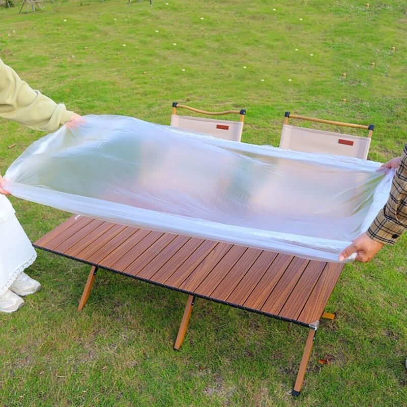 10 pièces épaisses Housses anti-poussière Couverture transparente Couverture élastique de protection Réutilisable pour appareils ménagers, meubles,