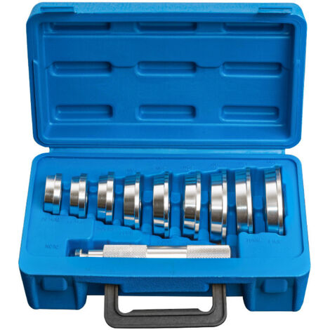 10 pièces Extracteur de roulement Voiture Presse hydraulique Outillage mecanique Auto pour Presser et enfoncer Les roulements