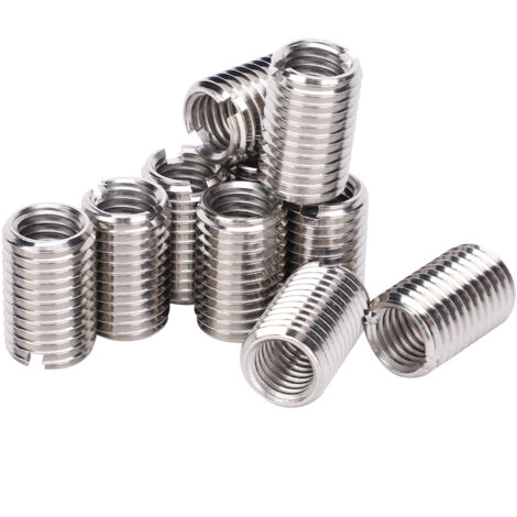 10 Pièces Filetage Femelle Récupération Écrou Réducteur Acier Inoxydable 303 Quincaillerie Fixation