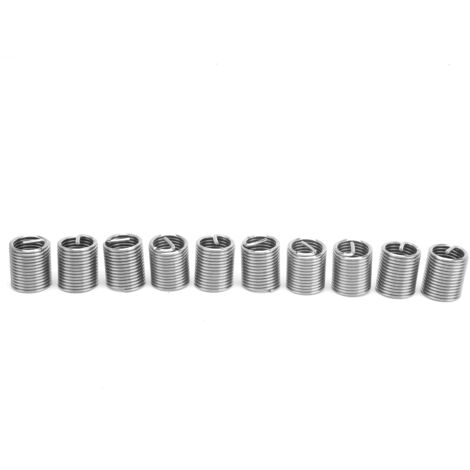 10 Pièces Filetage Mâle Femelle Écrou Réducteur Outil de Réparation Acier Inoxydable Fixation M16x22D