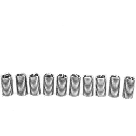 10 Pièces Filetage Mâle Femelle Écrou Réducteur Outil de Réparation Acier Inoxydable Fixation M16x23D