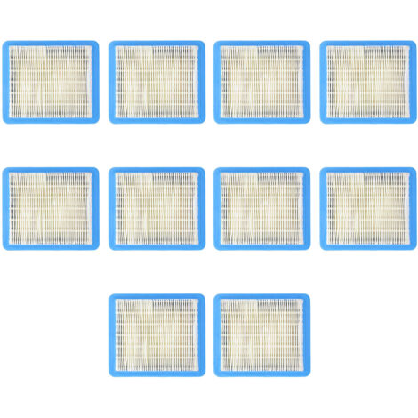 10 pièces Filtre à air pour tondeuse à gazon Éléments filtrants en caoutchouc et fer pour John Deere Lg491588