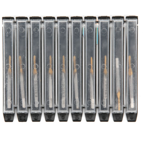 10 Pièces Forets Tarauds HSS Cobalt M1.7 x 0.35 pour Acier Inoxydable