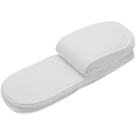 10 pièces inserts couches lavables bébé 6 couches coton doux respirant