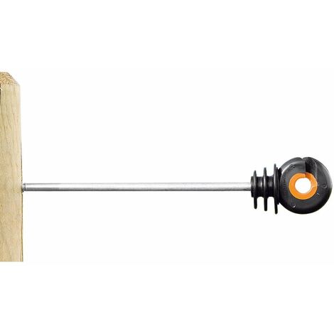 Isolateur d'espacement Gallagher avec vis à bois professionnelle pour corde et fil de fer Gallagher