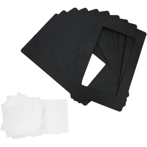 10 Pièces Joints Adhésifs pour Imprimantes 3D Résine, Protection Étanche Couvercle PC, 30 Lingettes Blanches
