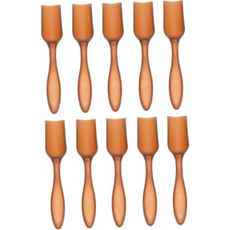 10 Pièces Ladel Sol Pot Plastique Plante Pelle Jardinage Pelle De Sol Domestique Pots De Fleurs Pelle à Terre Pelle De Jardinage