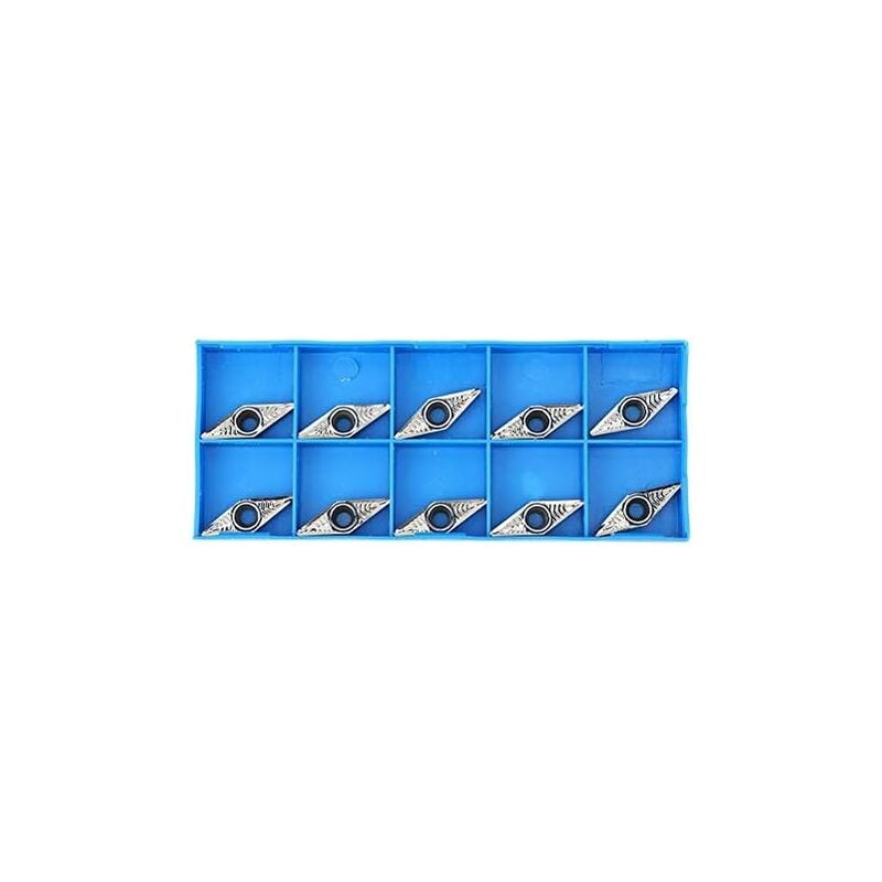 Gagnez en efficacité avec ces lames de carbure VCGT160408-AK H01 VCGT332-AK, idéales pour votre tour CNC