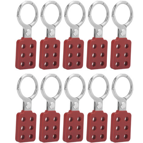 10 pièces Loquet de Sécurité Antidéflagrant 38mm en Aluminium pour Zones ATEX