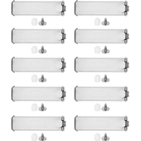 10 Pièces Loquet Magnétique pour Porte de Placard, Tiroir de Cuisine, Armoire et Meuble - Accessoire de Fermeture Douce