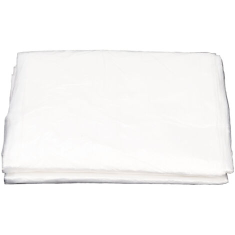 10 Pièces Nappe Jetable 1,8m Transparente Imperméable ABS pour Mariage Fête