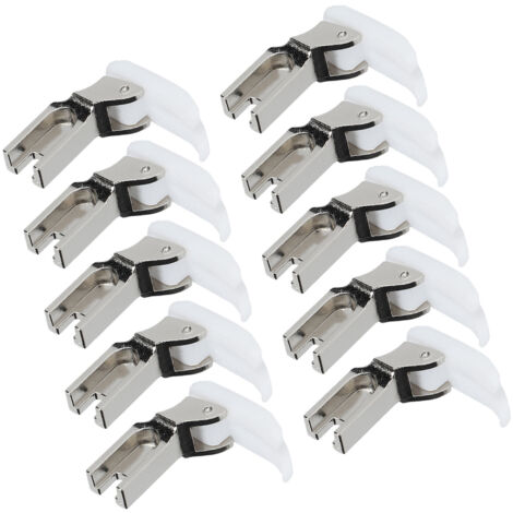 10 Pièces Pieds de Biche en Plastique pour Machine à Coudre Industrielle T350, Accessoires de Couture