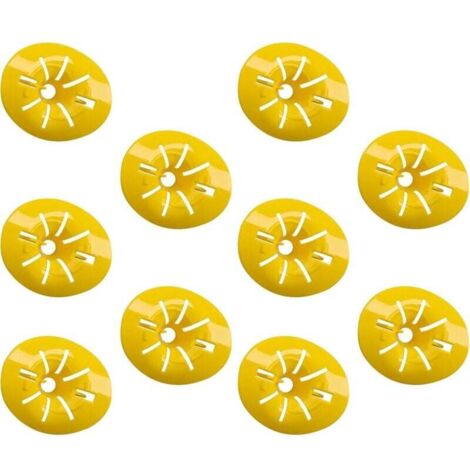 10 Pièces Piège à Guepes Extérieur, Piège à Frelon Peux le Faire Toi-même, Piege Guepe Conception des motifs, pour Utilisation à L'extérieur Ou dans des Zones Bien Ventilées (Jaune)