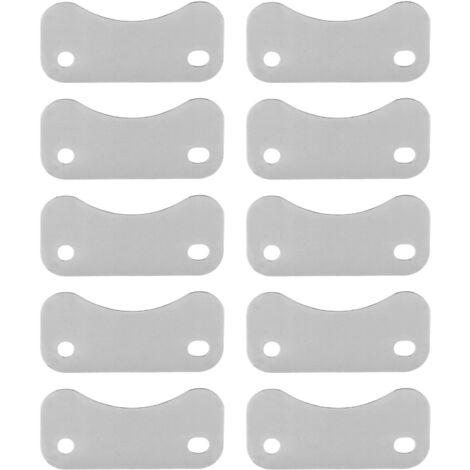 10 Pièces Plaque de Soupape en Fonte pour Pompe à Air 0.97/1.13, Accessoires de Réparation pour Cylindre 95mm
