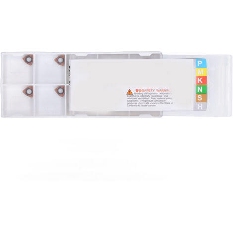 10 pièces plaquettes carbure tournage WCMX030208FN pour fraisage CNC et tour à métal