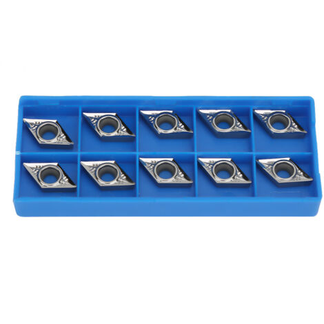 10 pièces plaquettes de tournage CNC DCGT11T304-AK H01 pour outils de coupe lathe