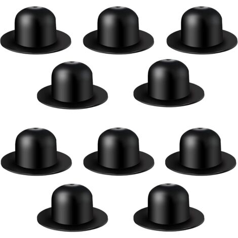 10 Pièces Plug Bouchon Piscine Filtre, Bouchons Vidange pour Piscines, Bouchon Rechange pour Pool, Plugs Trou de Pool, Filtrant Piscine Remplacer, Compatible avec Les Piscines INTEX (Noire)