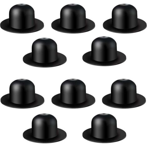 10 Pièces Plug Bouchon Piscine Filtre, Bouchons Vidange pour Piscines, Bouchon Rechange pour Pool, Plugs Trou de Pool, Filtrant Piscine Remplacer, Compatible avec Les Piscines INTEX (Noire)