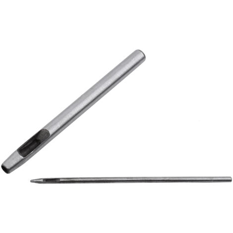 10 pièces poinçons creux pour cuir, trous 0.5 à 5mm, outil professionnel maroquinerie et fabrication de ceintures