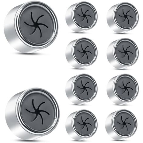 10 Pièces Porte Torchon Autocollant, Accroche Torchon Cuisine Sans Percage, Ronds Accroche Serviette Salle de Bain en ABS, Crochet Adhesif Mural pour Torchon