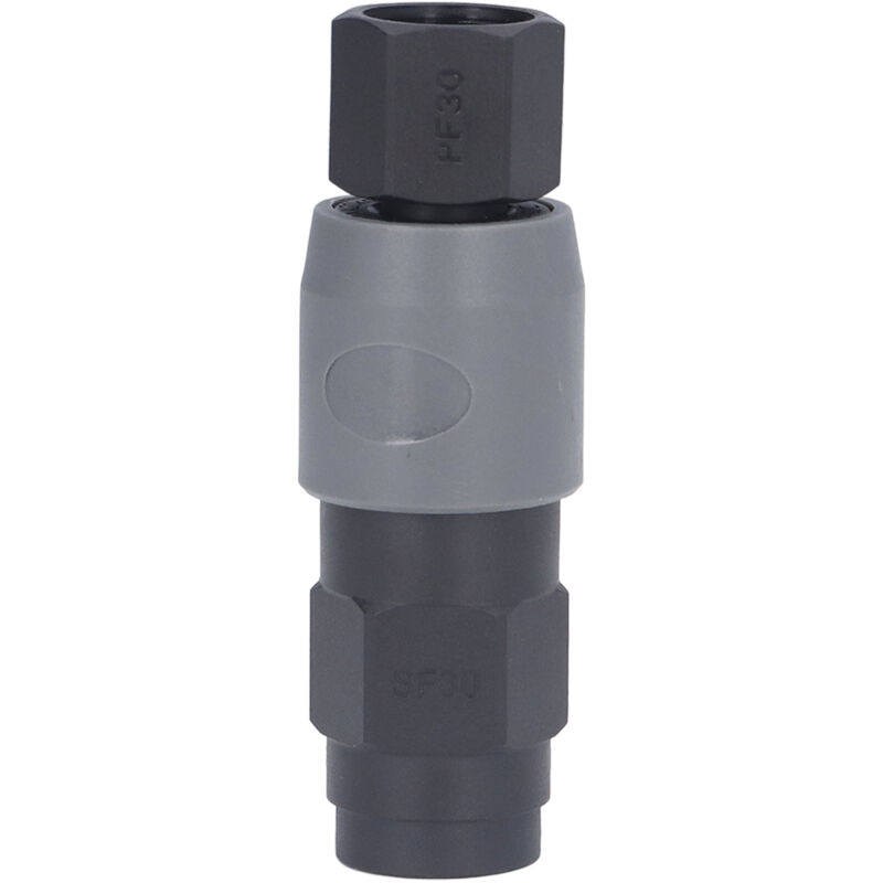 10 pièces raccord pneumatique connecteur rapide d'air autobloquant Type c en acier plastique pour tuyau d'arrosage (SF30 + PF30 3/8in filetage