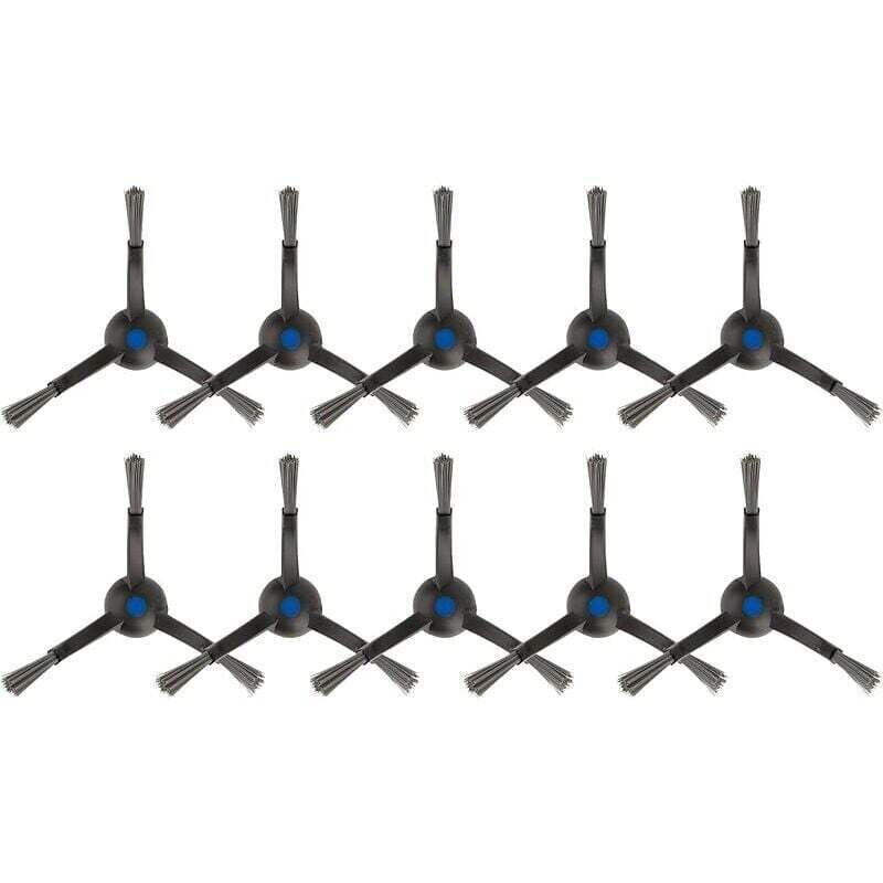 (10 pieces) Replacement side brushes, compatible with ECOVACS DEEBOT X5 Omni and X5 Pro Omni robot vacuum cleaners