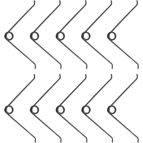 10 Pièces Ressorts en Acier Inoxydable pour Sécateurs de Jardin V-Shape Résistants la Rouille l'usure, Accessoires pour Coupe de Grosses Branches