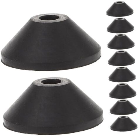 10 pièces Rondelles Caoutchouc Coniques Joint Wc Étanche pour Boulons de Réservoir Kit de Réparation Siège de Toilette Joints Étanchéité pour Réservoir Eau Accessoires de