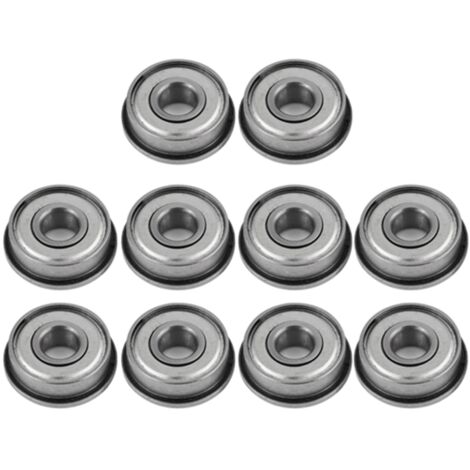10 pièces Roulements à Billes Miniatures F608Z Acier Inoxydable 8x22x7mm avec Joint